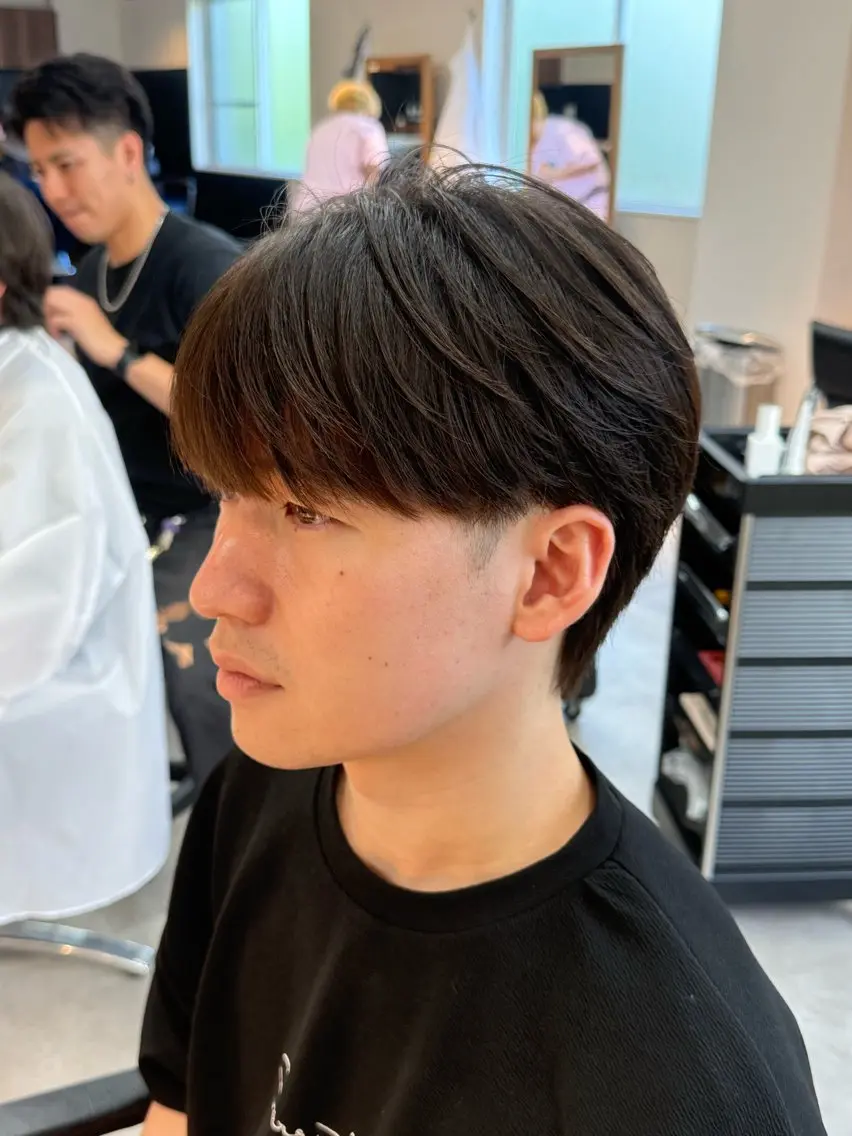 【当日限定】MEN‘Sカット+ヘアケアシャンプー【千葉駅/MEN'S/メンズカット】の写真