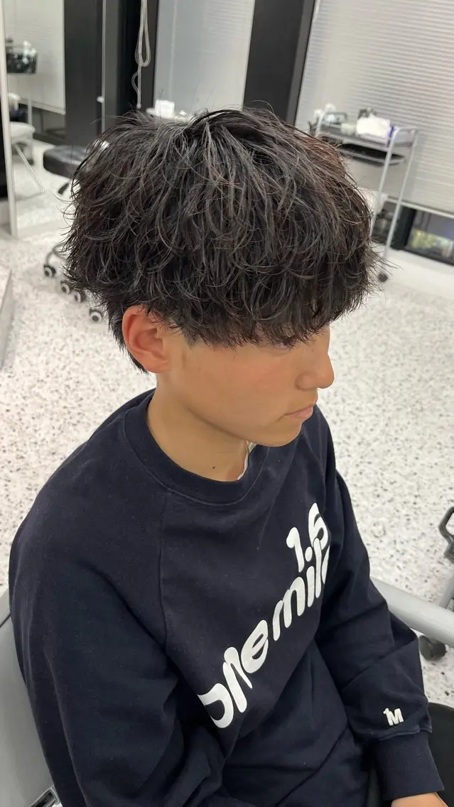 メンズ メンズパーマ カット パーマ そら/Ace栄 スパイキー/パーマのヘアスタイル