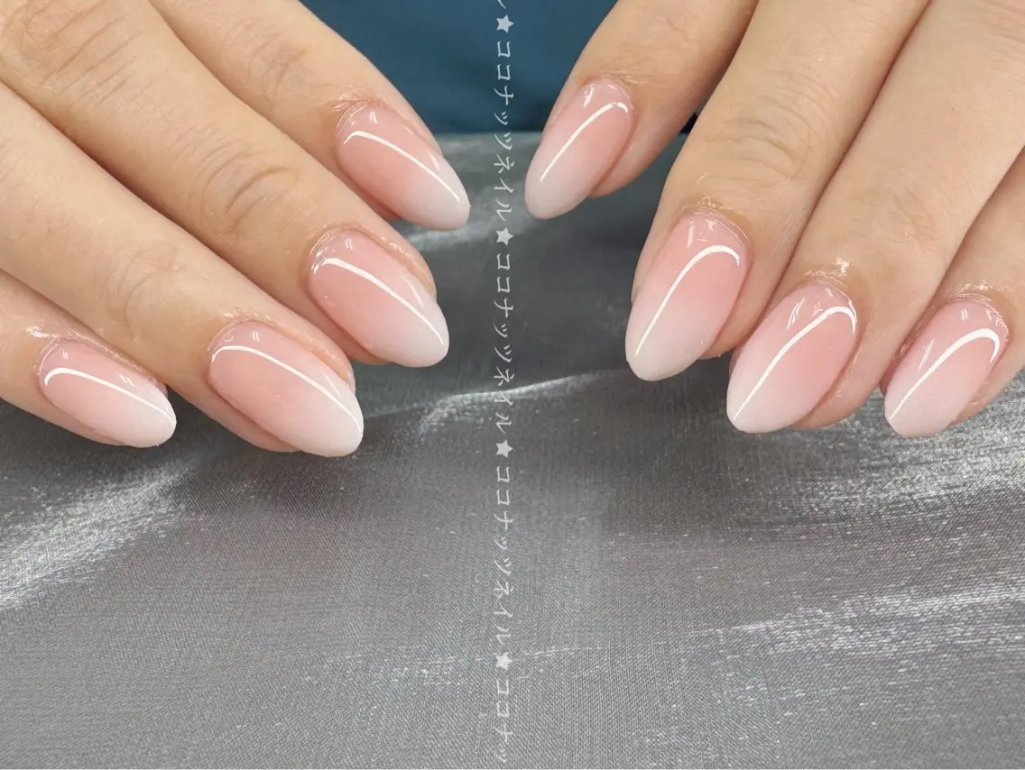 ネイル HOSHINO NAIL_長さだしのネイルデザイン