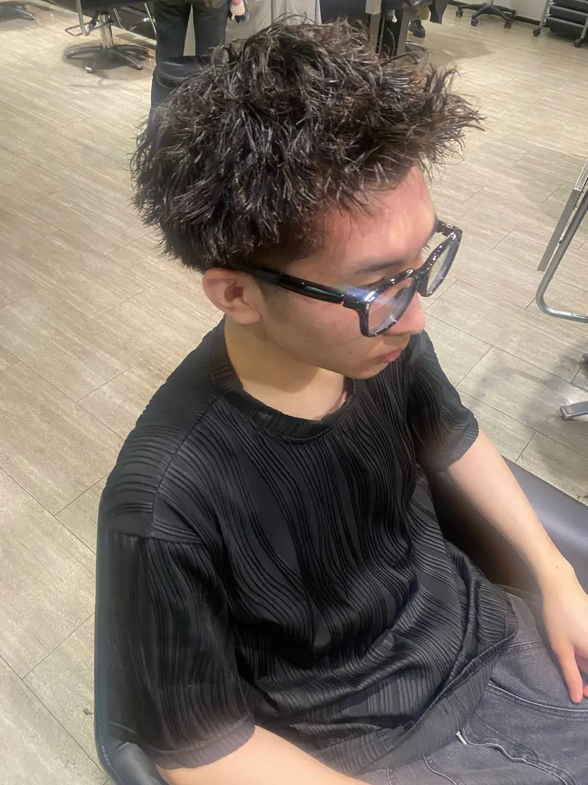 メンズ メンズパーマ パーマ 水野 聖哉のヘアスタイル