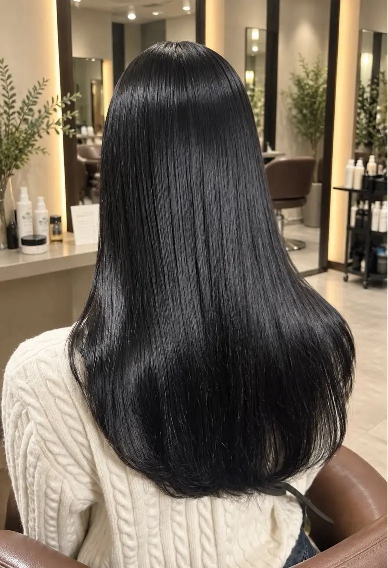 ロング カット ヘアカラー 艶髪カラー🤍ྀི MISAKI🩷ྀིのヘアスタイル