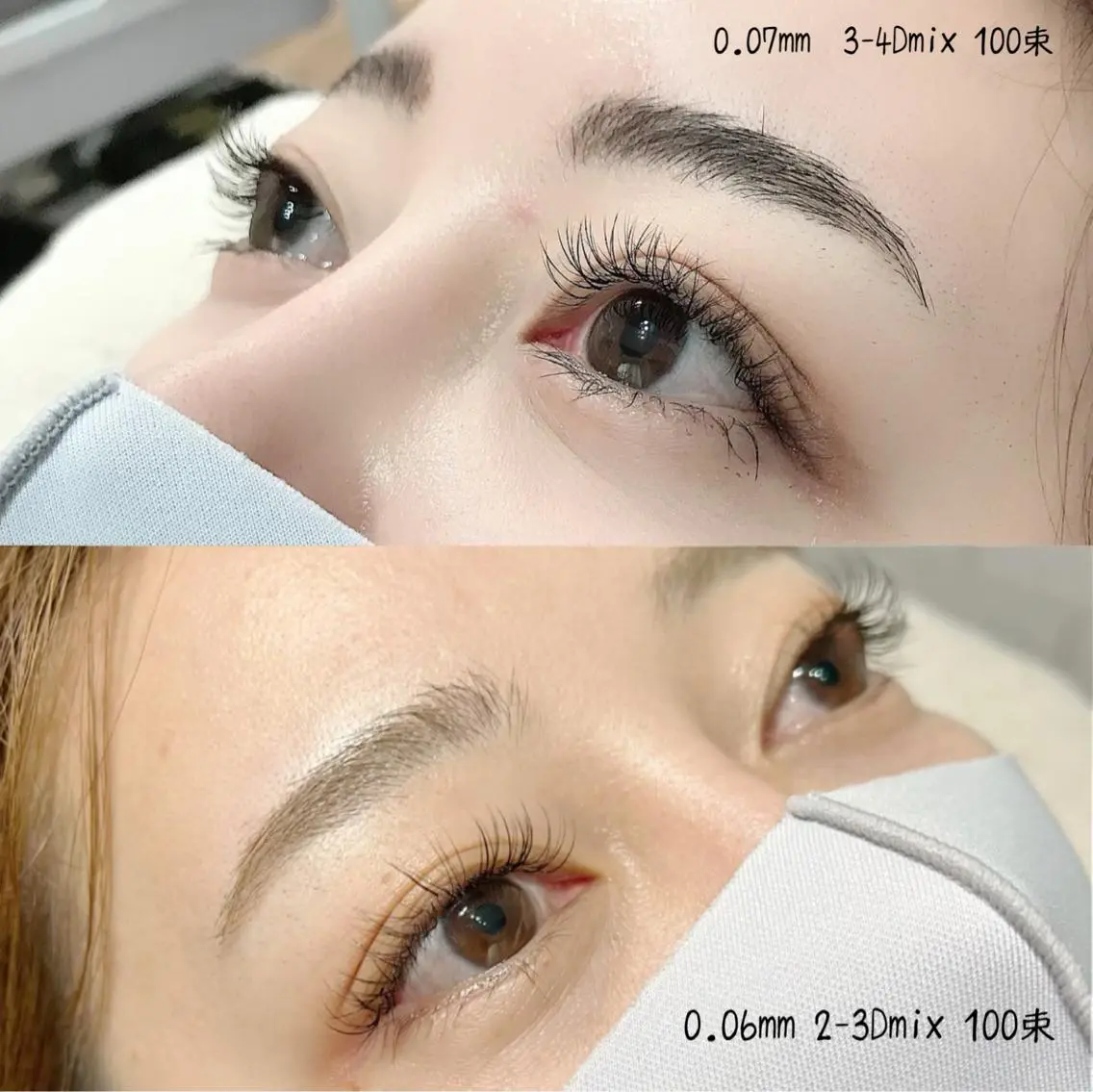 マツエク・マツパ ケラチンラッシュリフト バインドロック 束感まつ毛 Cカール キュート eyelash presh yukaのマツエク・マツパデザイン