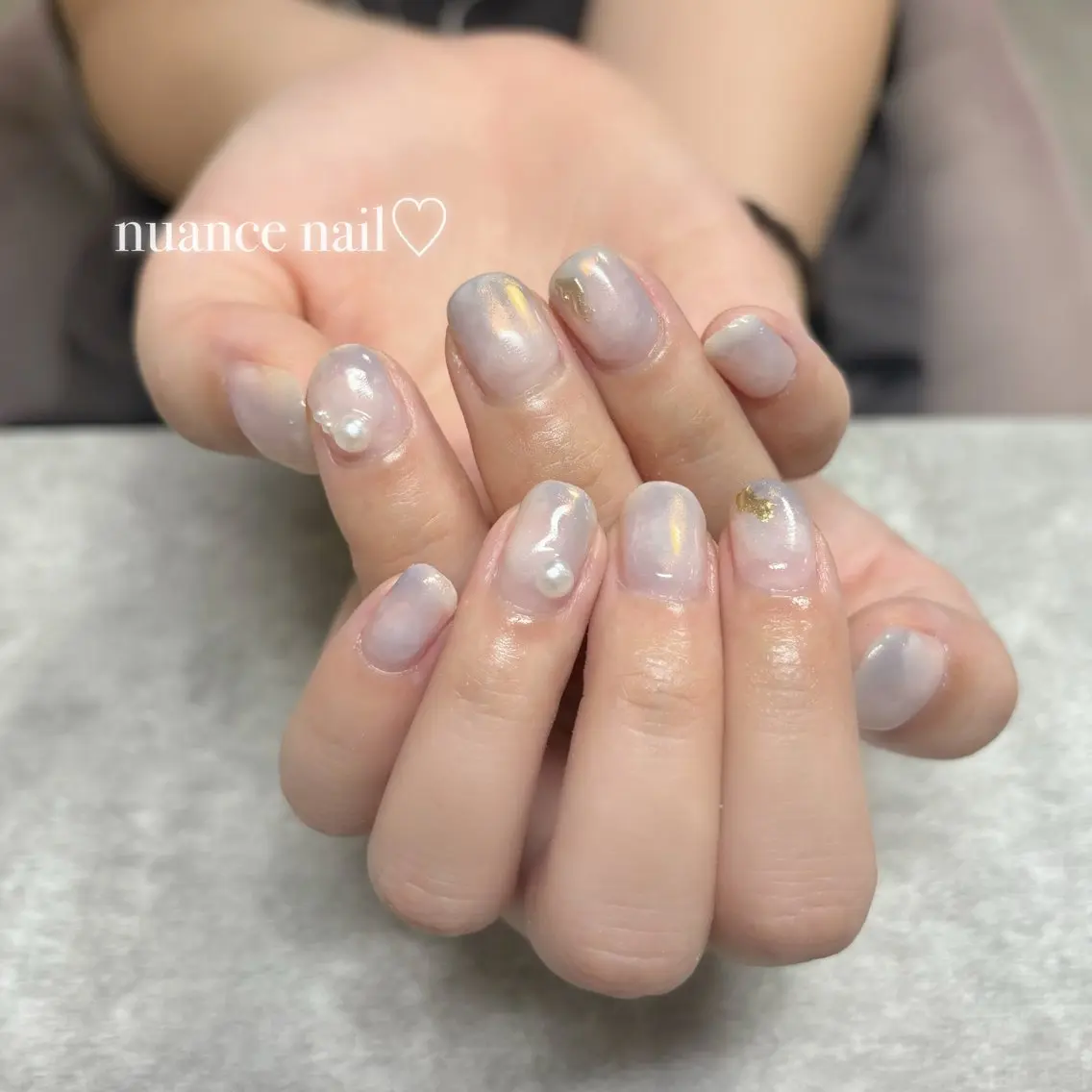 ネイル ニュアンスネイル Haruka 【Protea】のネイルデザイン