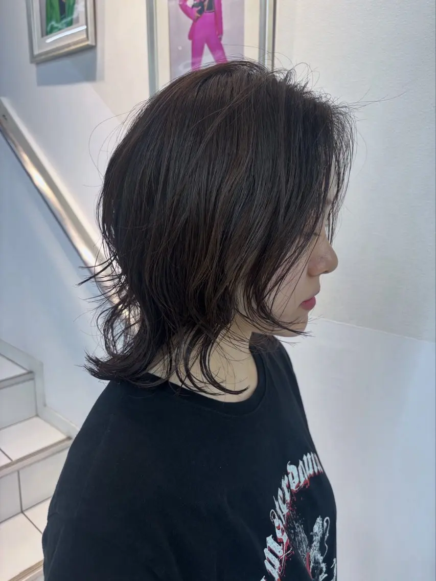 パーマ 岸本 謙生のヘアスタイル