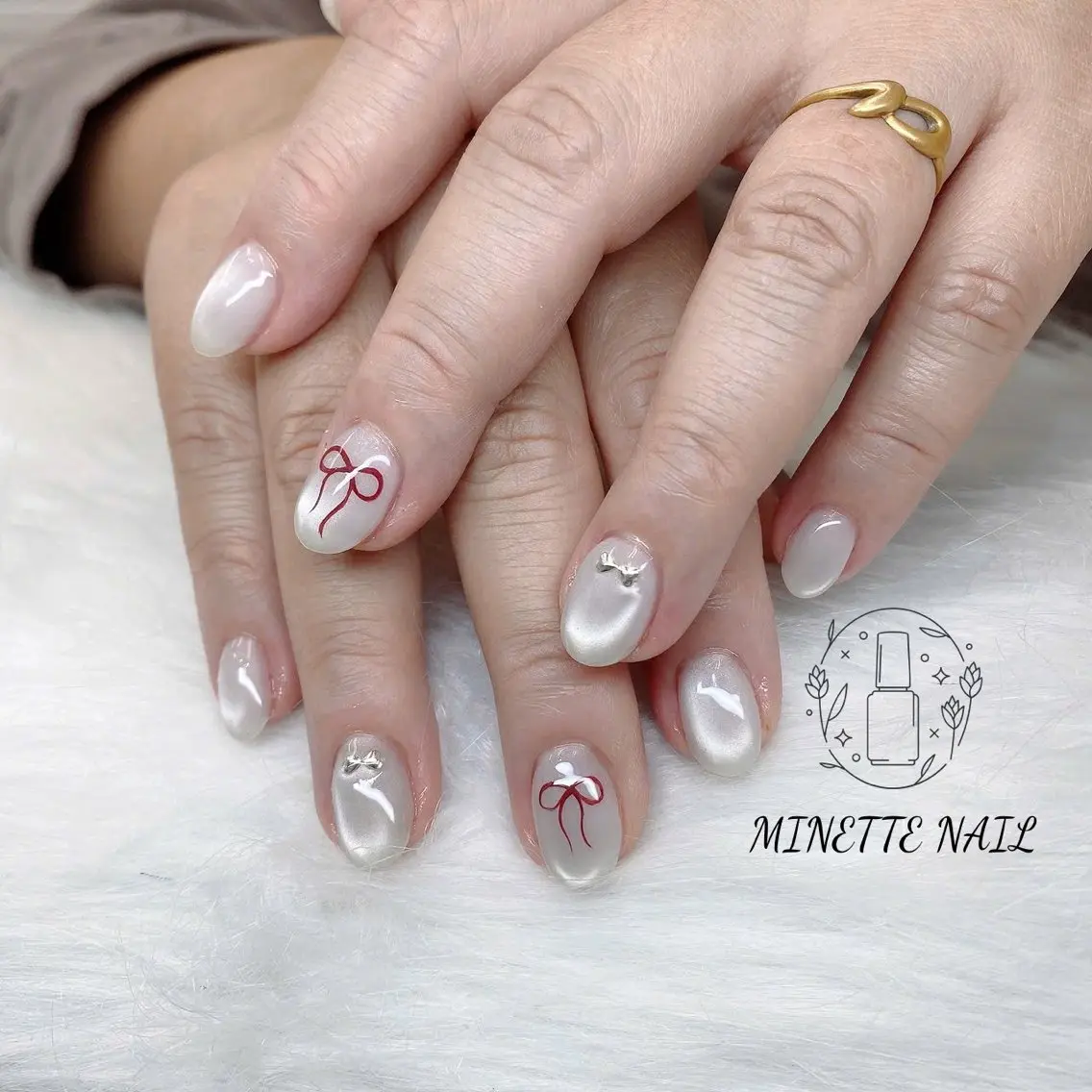 ネイル ハンドネイル Minette nailHuongのネイルデザイン