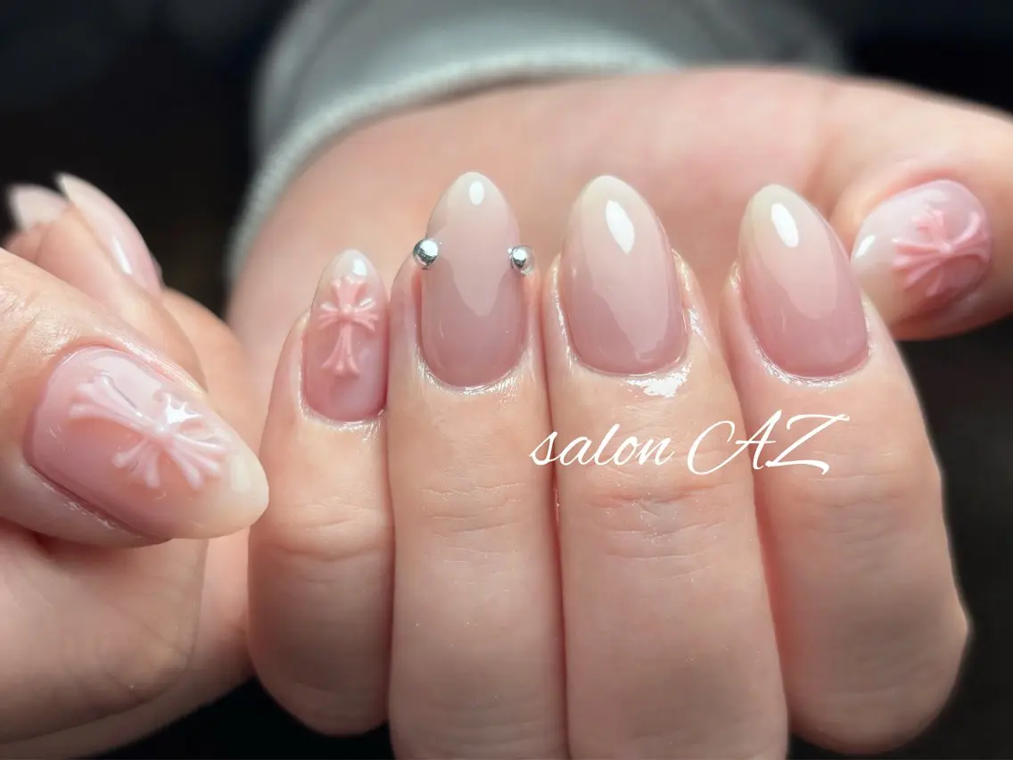 ネイル アートネイル フットネイル フレンチネイル マグネットネイル 持ち込み ハンドネイル salon AZのネイルデザイン