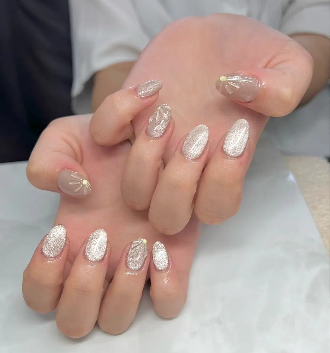 ネイル AISAフィル× ハードモチ最強のネイルデザイン