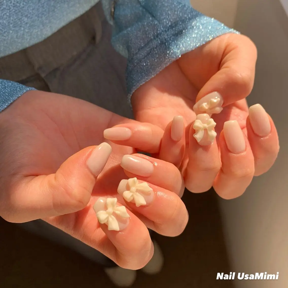 ネイル ジェルネイル マグネットネイル 持ち込み ワンカラーネイル パラジェル 本町ネイルNail UsaMimiのネイルデザイン
