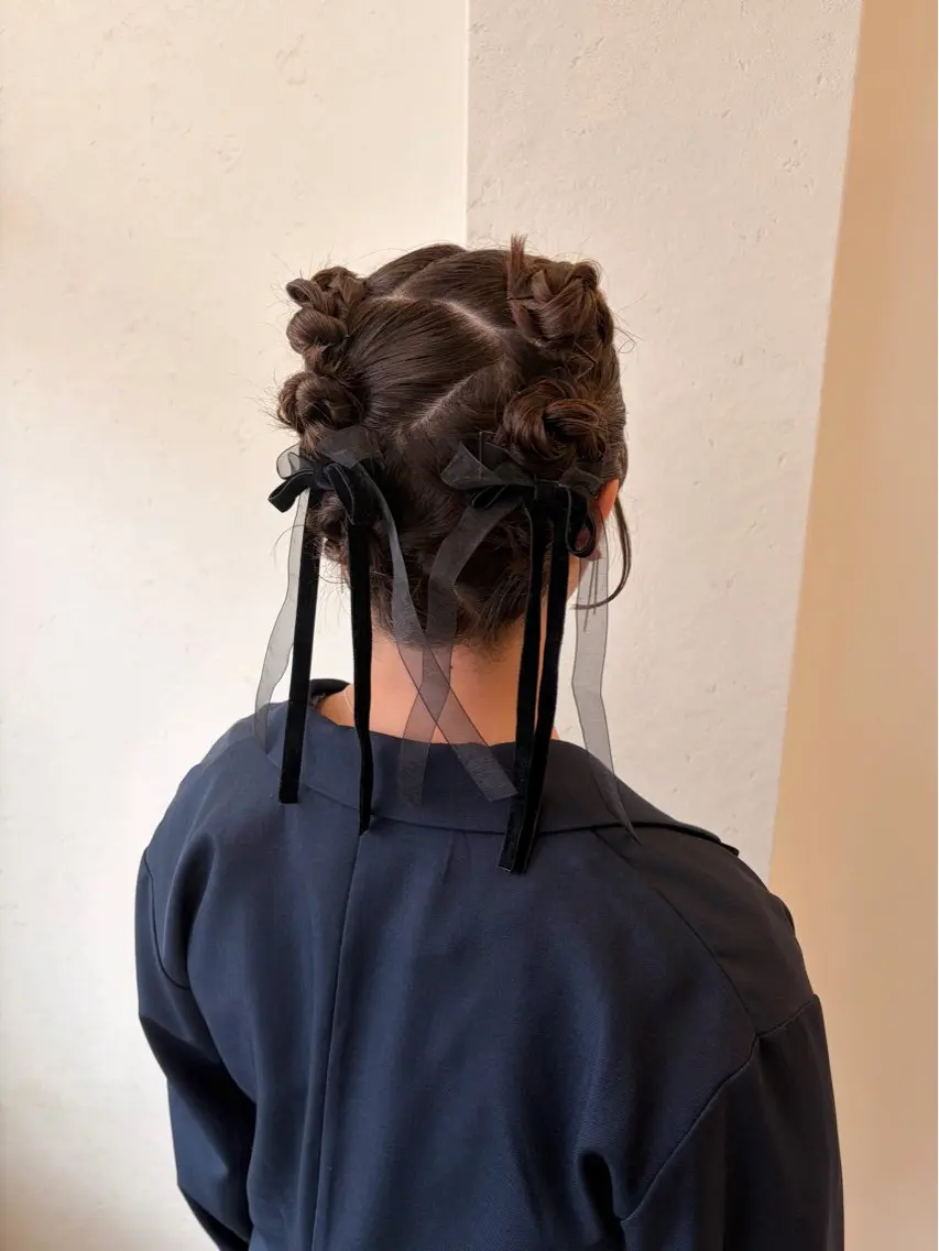 ヘアセット🎀(推し活、お呼ばれヘアでも🆗)の写真
