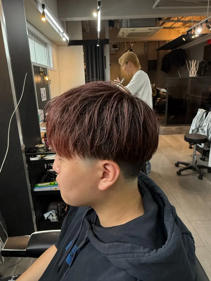 メンズ カット 直毛改善特化美容師/ 大森雄貴のヘアスタイル