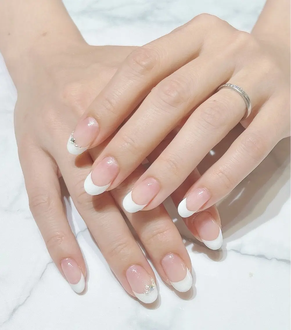 ネイル フレンチネイル ネイルサロン Belleのネイルデザイン