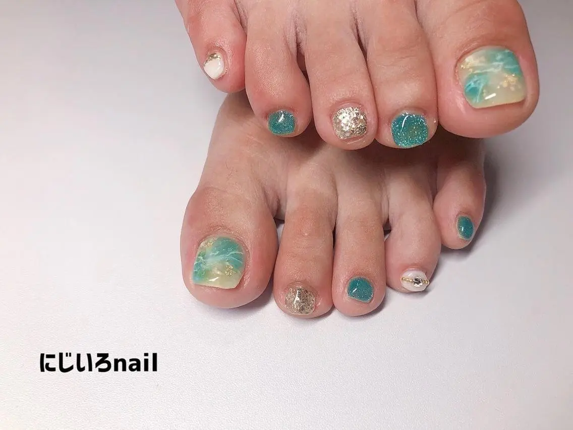 ネイル にじいろ nailのネイルデザイン