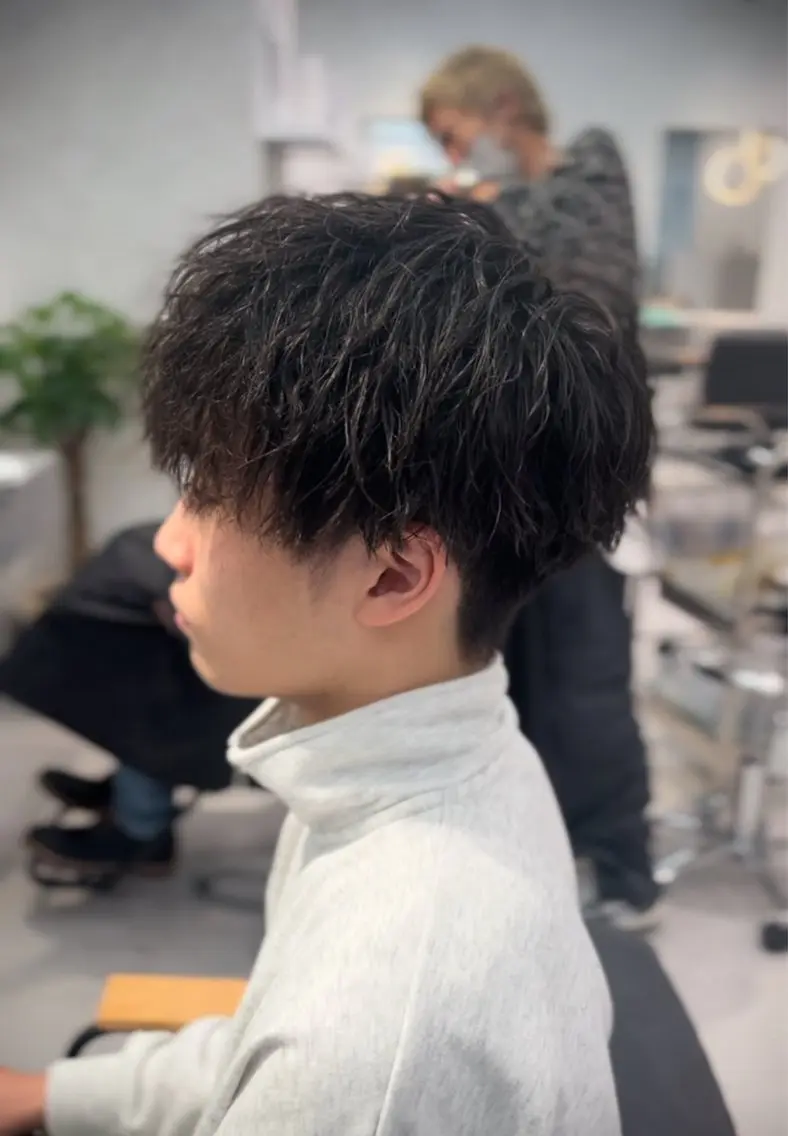 メンズ カット パーマ Men'ssalon LiG/kaitoのヘアスタイル