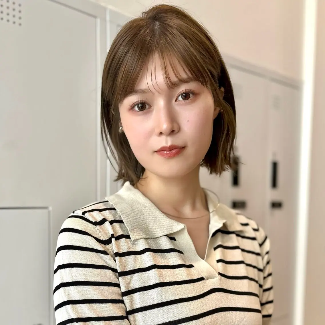 ショート カラー ヘアアレンジ ボブ パーマ/暖色/ボブ イワタテ🇰🇷のヘアスタイル