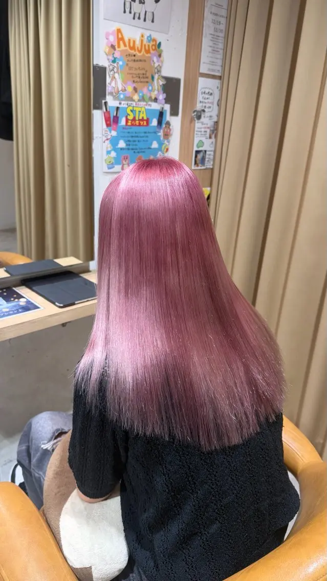 ロング カット トリートメント 小西 舞依のヘアスタイル