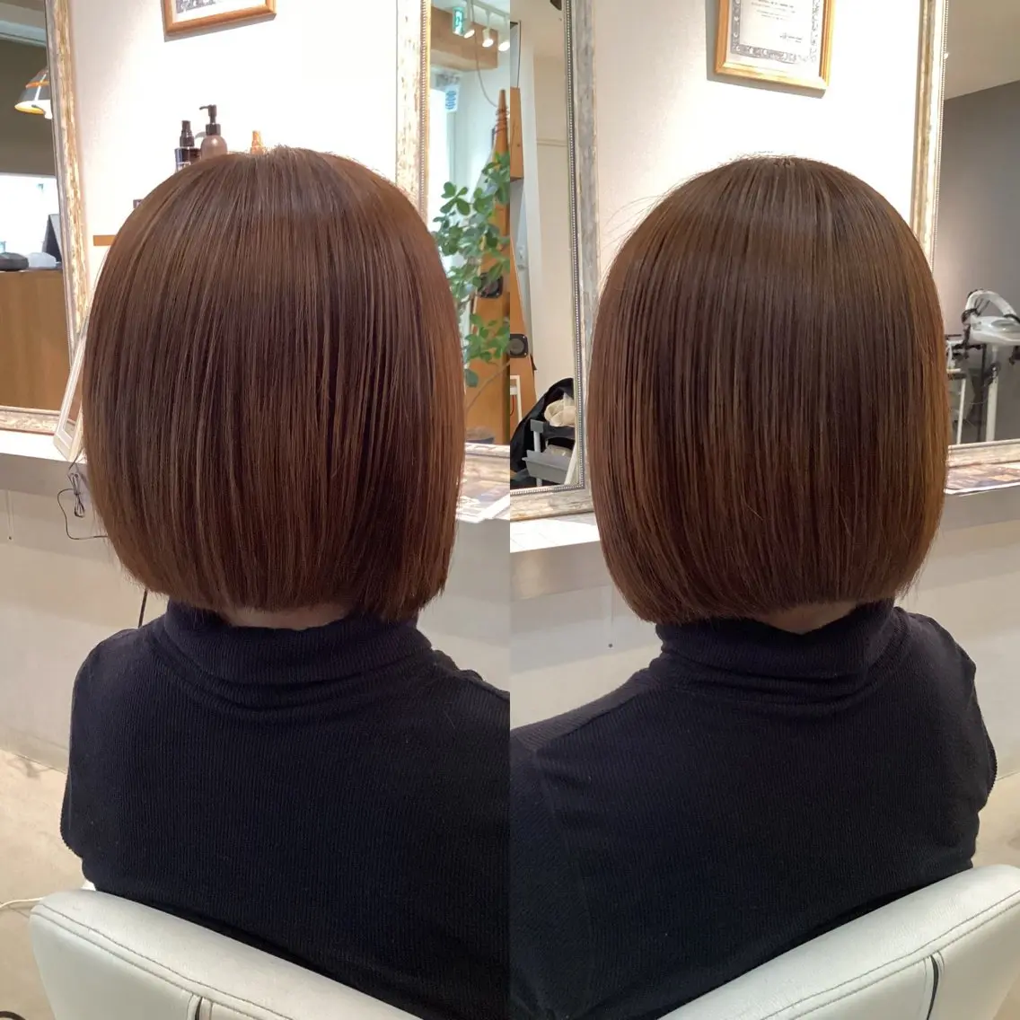 ショート カット ヘアカラー hair bonitaのヘアスタイル