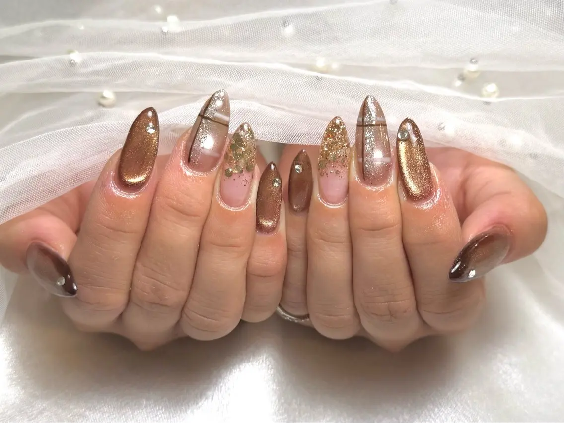 ネイル joie ange ぱてぃのネイルデザイン