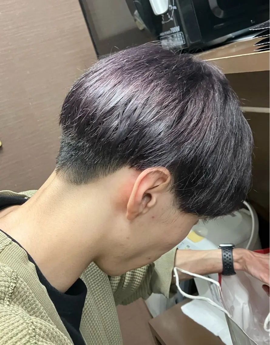 カラー メンズ マッシュ ⠀ Rikoのヘアスタイル