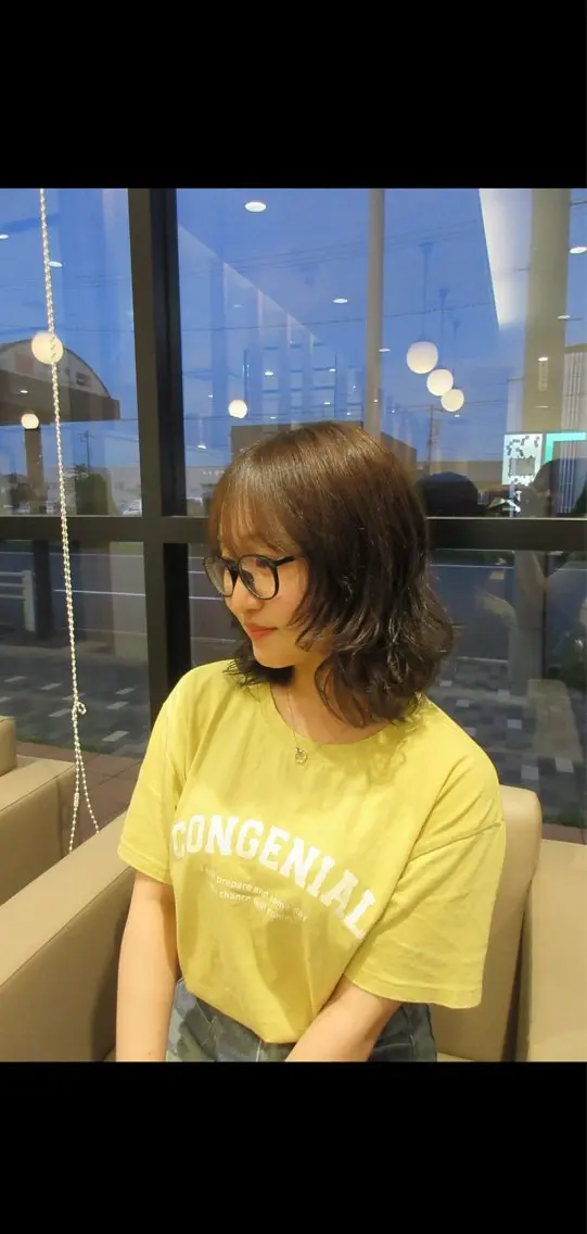 カラー 武藤 わかなのヘアスタイル