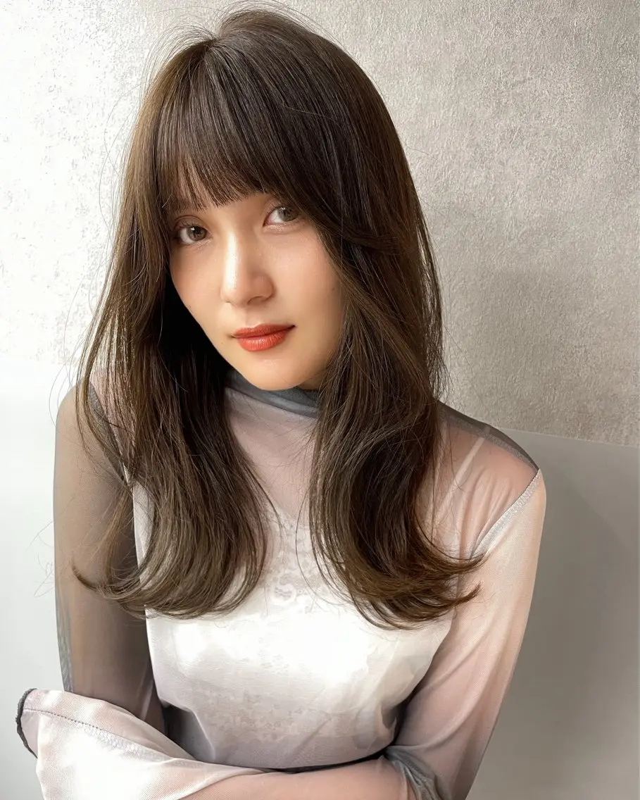 【人気no.1】♡似合わせカット+透明感カラー+TOKIO5ステップトリートメント🌱の写真