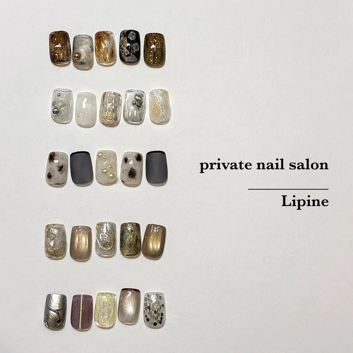 ネイル ハンドネイル nail salon Lipine 新守山のネイルデザイン