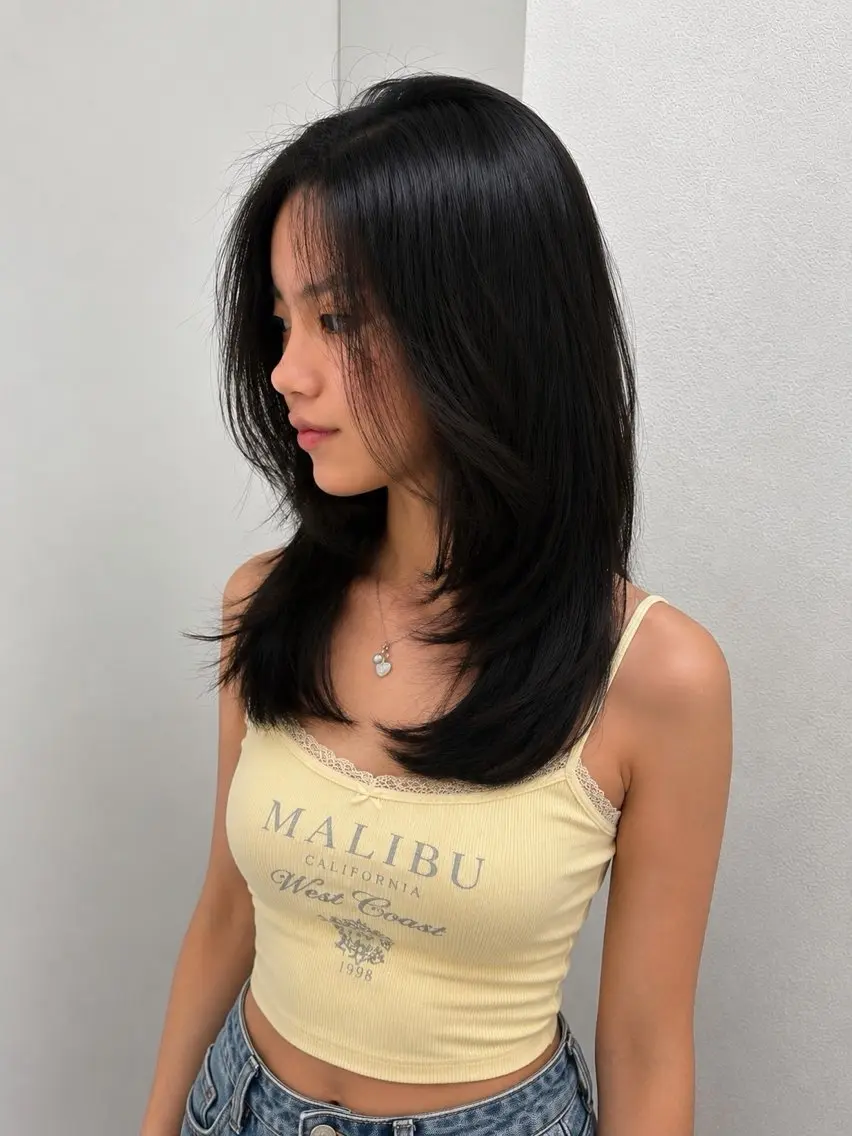 ミディアム カラー カット mariya ／海外ヘアのヘアスタイル