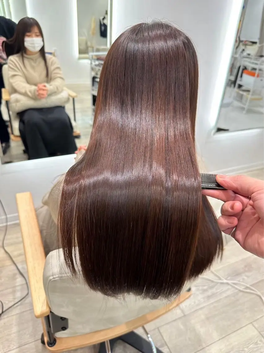 【🉐ご新規様】髪質改善ストレート✨️【自然なストレートを求めてる方におすすめ✨】の写真