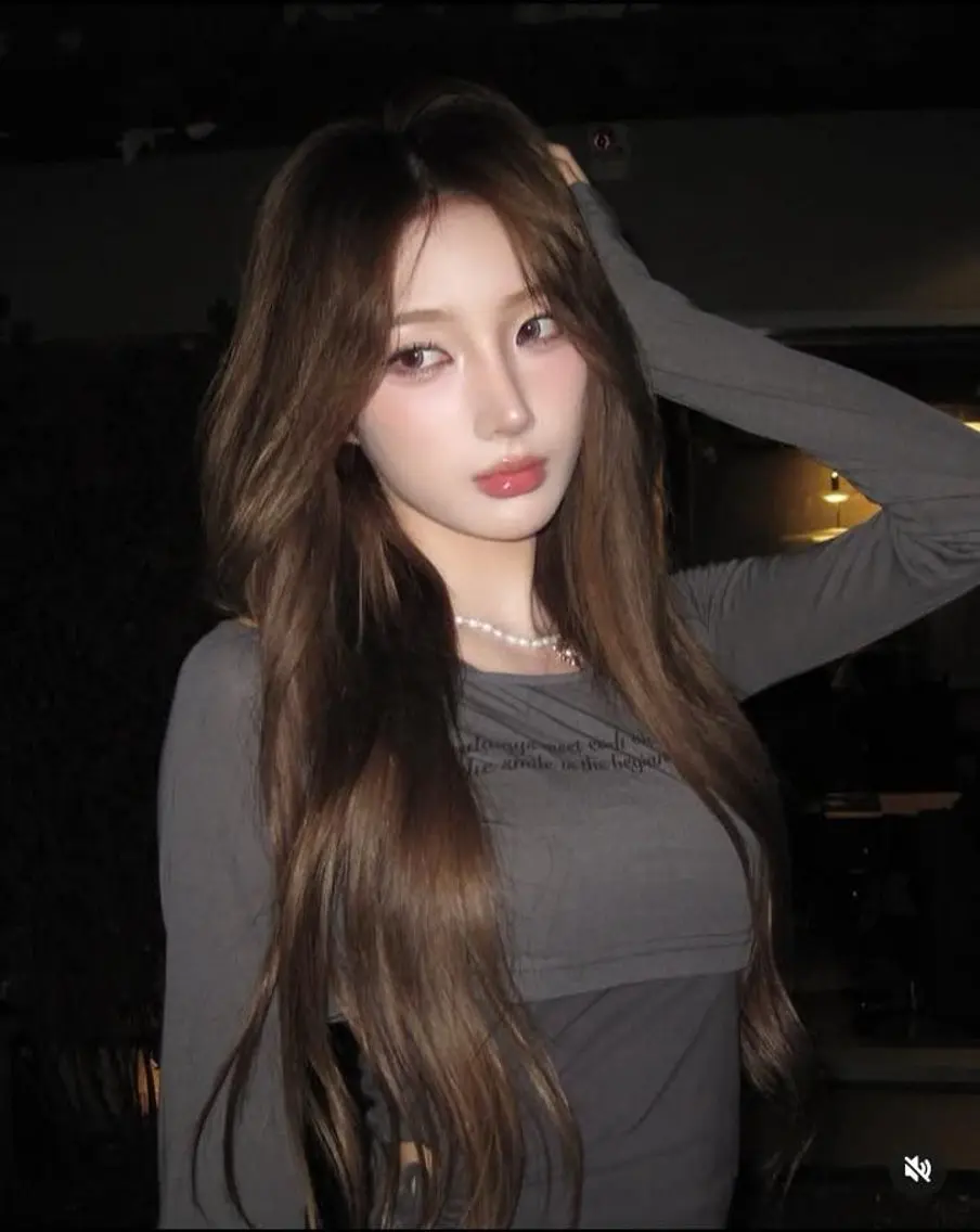 カラー ブラウンカラー 韓国風ヘア🎀 Kurumiのヘアスタイル