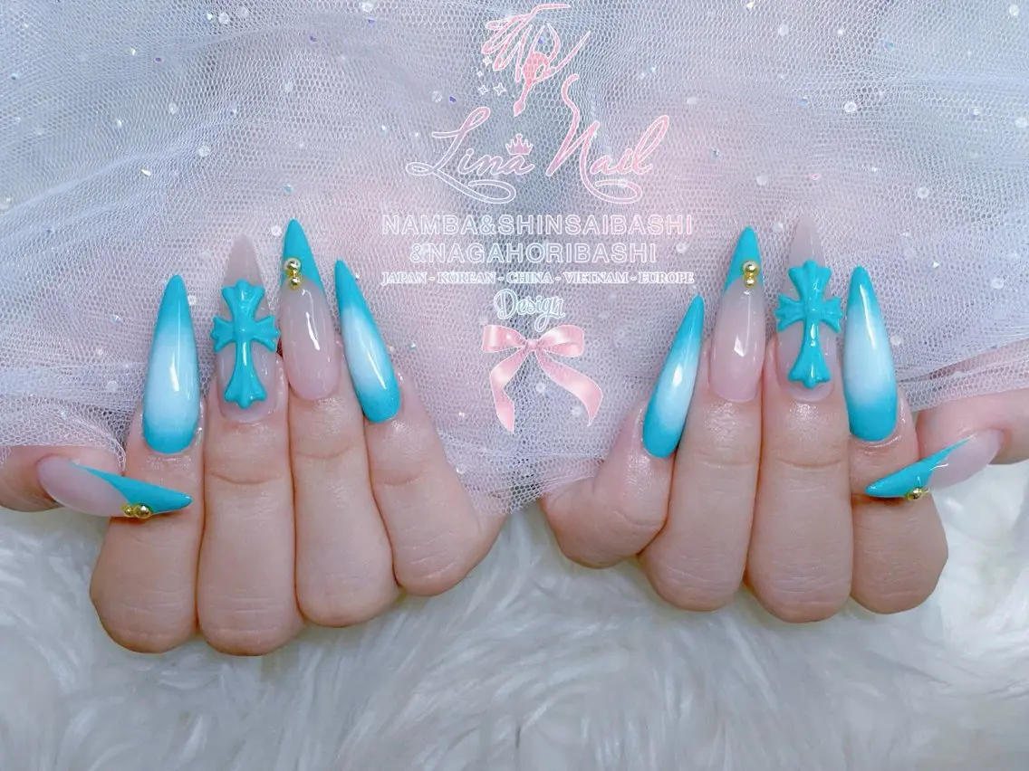 ネイル チークネイル 桜ネイル フラッシュネイル フットネイル ジェルネイル ハンドネイル リナネイル アメ村心斎橋店のネイルデザイン