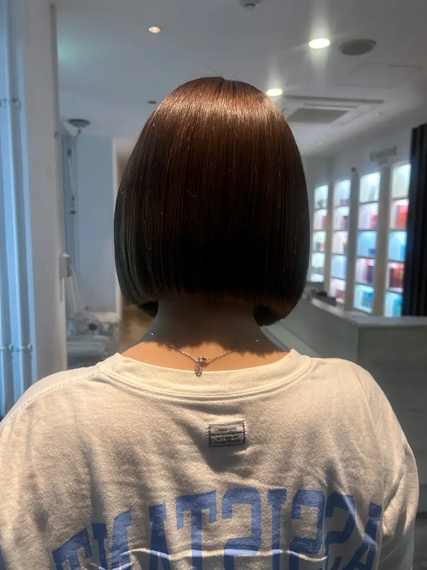 ミディアム 赤み・黄み消し/ 透明感/🍃そうたのヘアスタイル