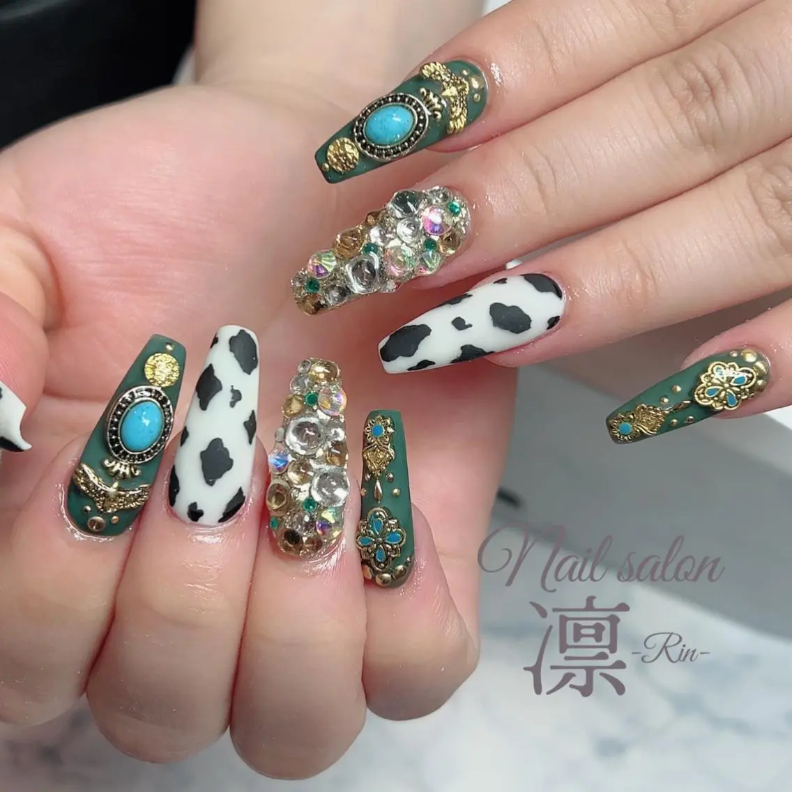 ネイル スカルプネイル private salon凛のネイルデザイン