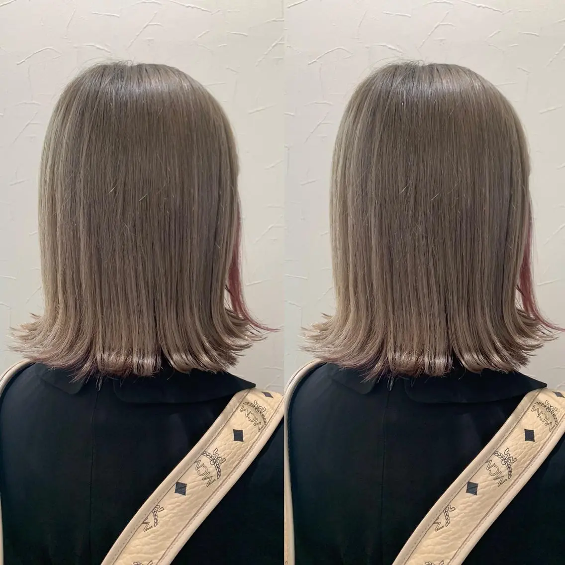 ミディアム 外ハネヘア カット パーマ お悩み、似合わせ提案 将真のヘアスタイル