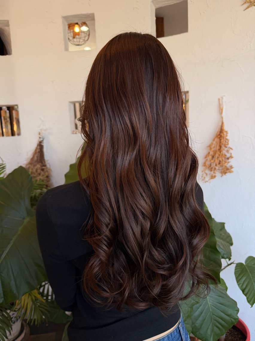 ロング カラー カット ヘアカラー トリートメント 🌸小掛🌸 豊橋外国人風カラーのヘアスタイル