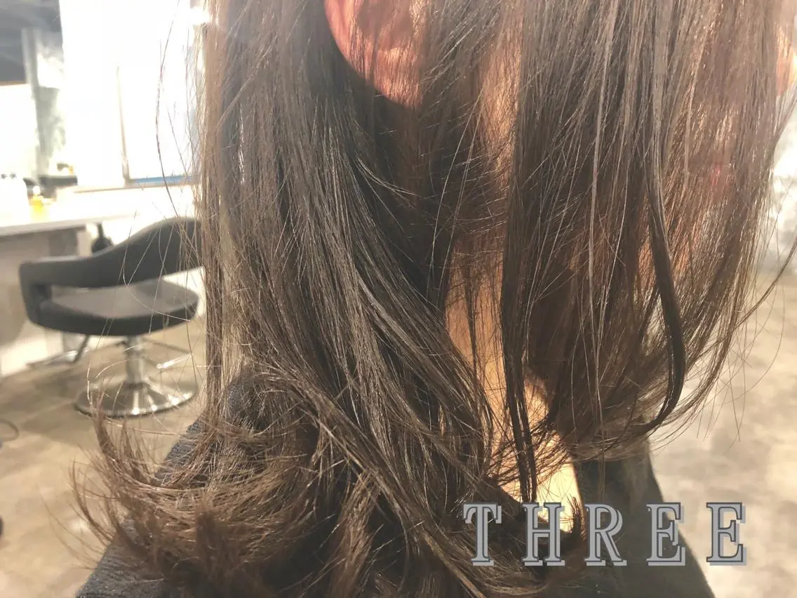 セミロング カラー kenta GATTACAのヘアスタイル
