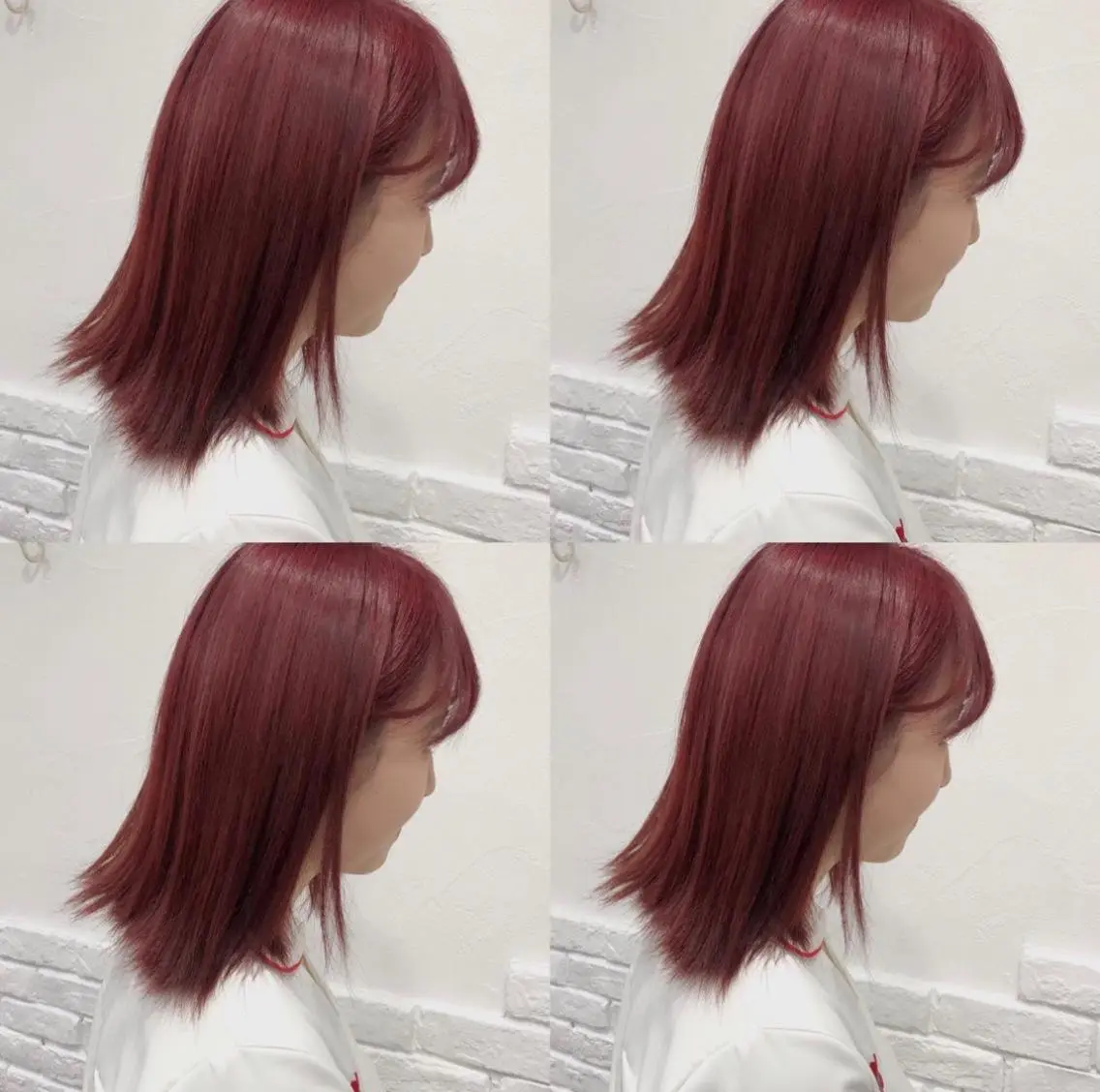 ミディアム カラー アッシュ ブリーチ ブロンド ブルーカラー ブルージュ メンズスタイル ly本厚木のヘアスタイル