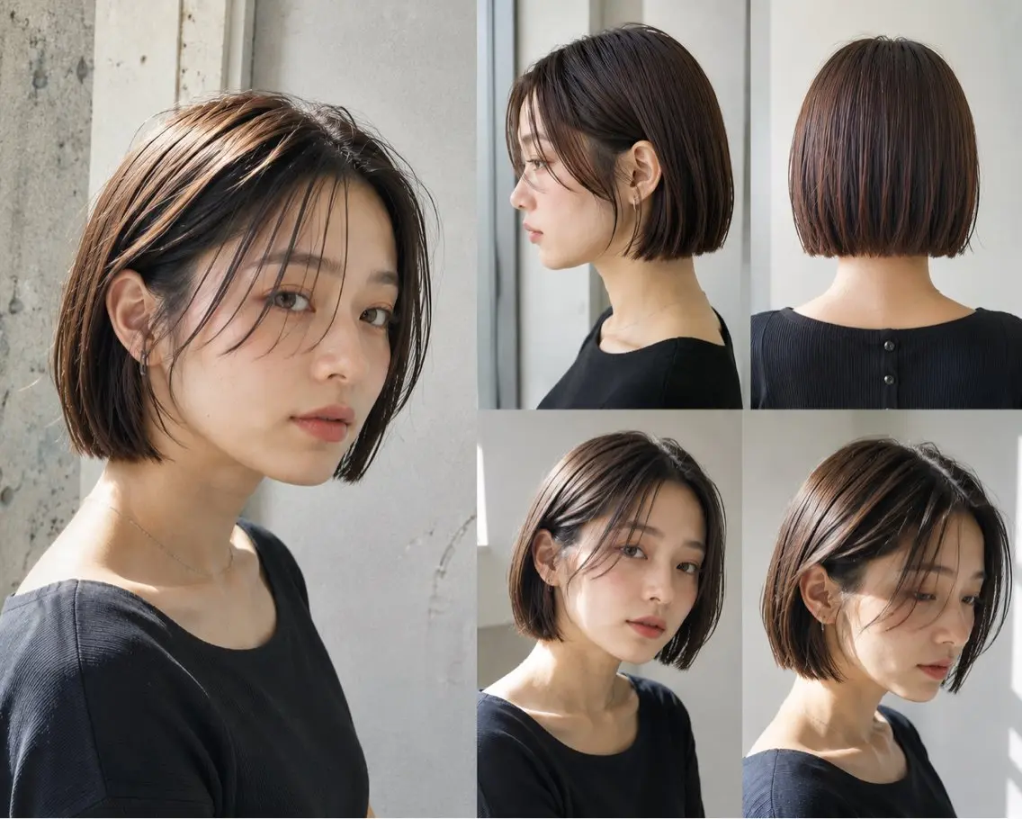 ショート 似合わせボブカット COA✨中内慶のヘアスタイル