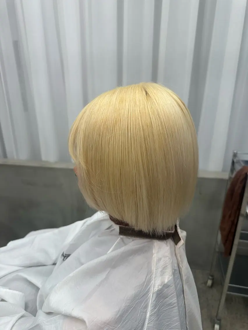 ショート ヘアカラー 銀座YUKINA🌙 レイヤー/ブリーチのヘアスタイル