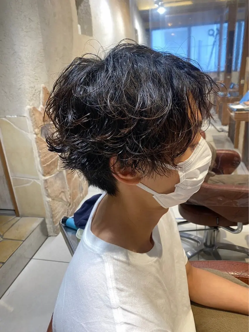 ショート メンズ miu ❤︎メンズ モデル募集🌙のヘアスタイル