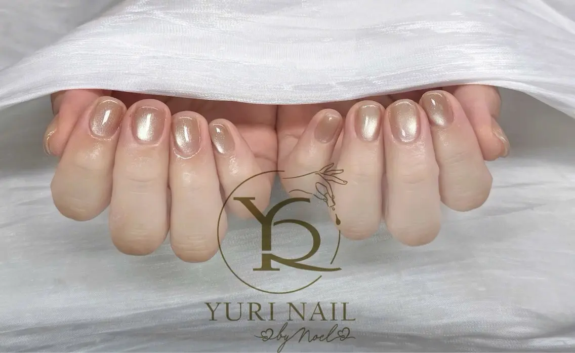ネイル チークネイル フットネイル フレンチネイル グラデーション キラキラネイル ハンドネイル フットネイル ハンドケア YURI Nail Funabashiのネイルデザイン