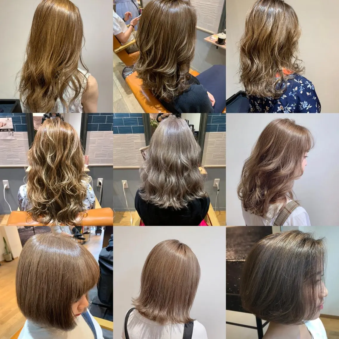 カラー バレイヤージュ ベージュカラー ハイライトカラー ミルクティーベージュ 髪質改善特化 ミサワコウキのヘアスタイル