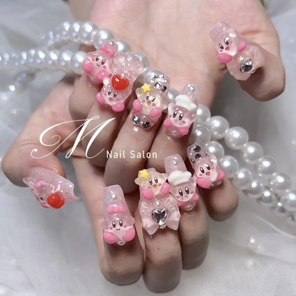 ネイル M✨ワンホン風ネイル パラジェル取扱🦋ニのネイルデザイン