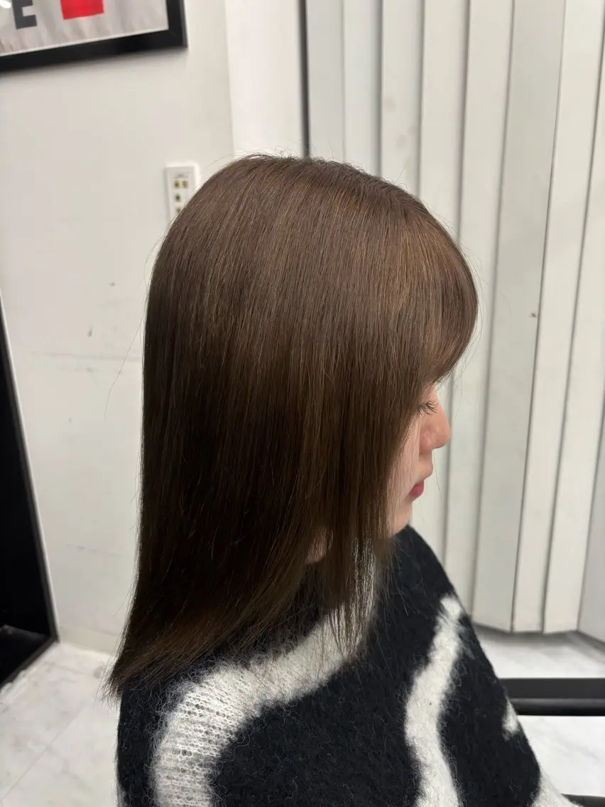ミディアム カラー ✂︎渋谷✂︎ ADITIONのヘアスタイル