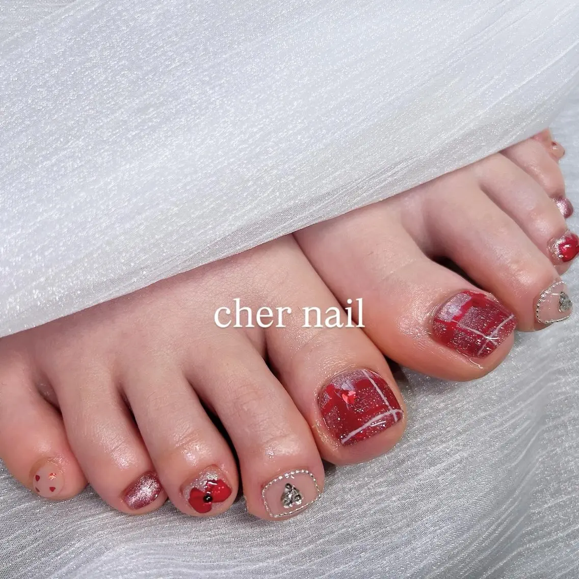 【オフあり】Foot ARTし放題💛🩷🩵の写真