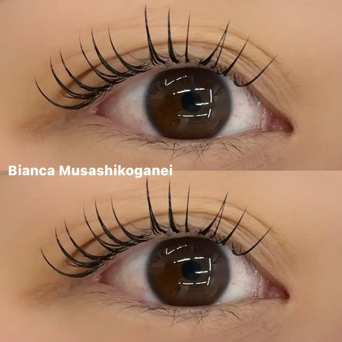 マツエク・マツパ 一重×まつ毛パーマ 🩶Bianca 副店長ハシモト🩶のマツエク・マツパデザイン