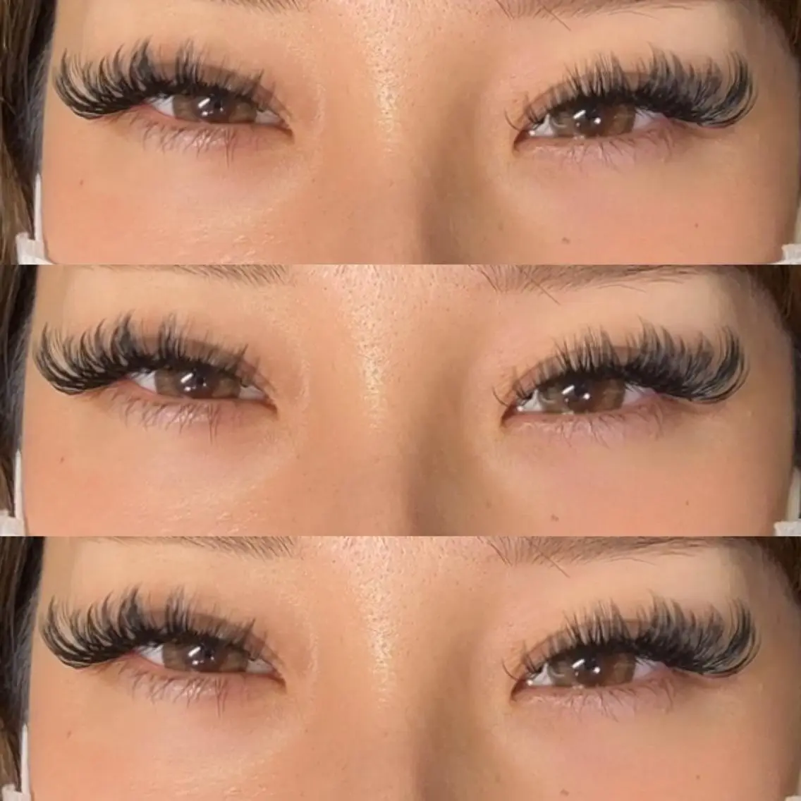 マツエク・マツパ 付け放題 ボリュームラッシュ linda lashesのマツエク・マツパデザイン