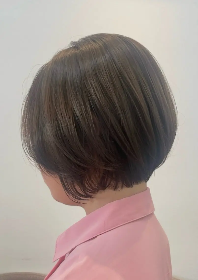ショート カット トリートメント ショート×髪質改善 西梅田Kaiのヘアスタイル