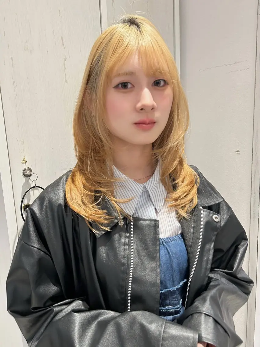 ロング レイヤーカット JUNO HAIR 💫CHISATOのヘアスタイル