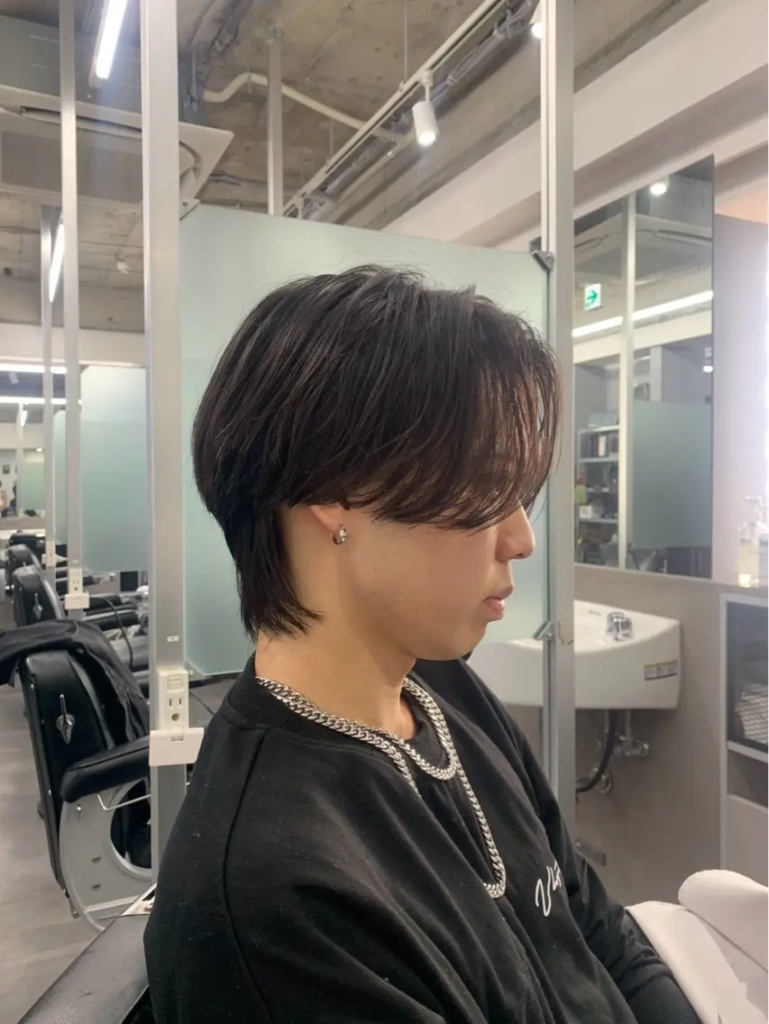 ミディアム パーマ メンズ 新宿No.1パーマ師 💈コウヨウ💈のヘアスタイル