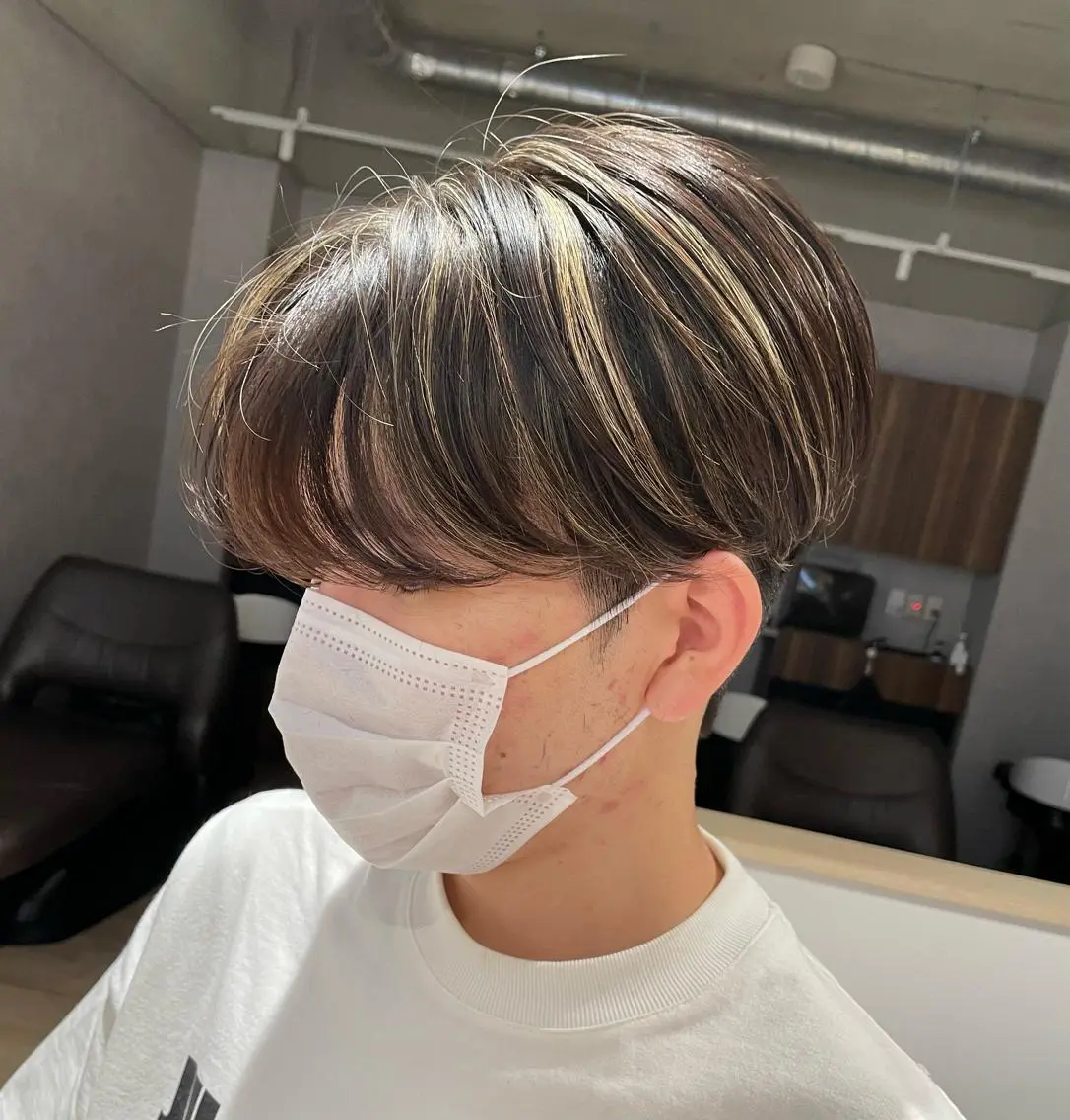 メンズ メンズメッシュ メンズ指名no'1 佐藤　亘のヘアスタイル