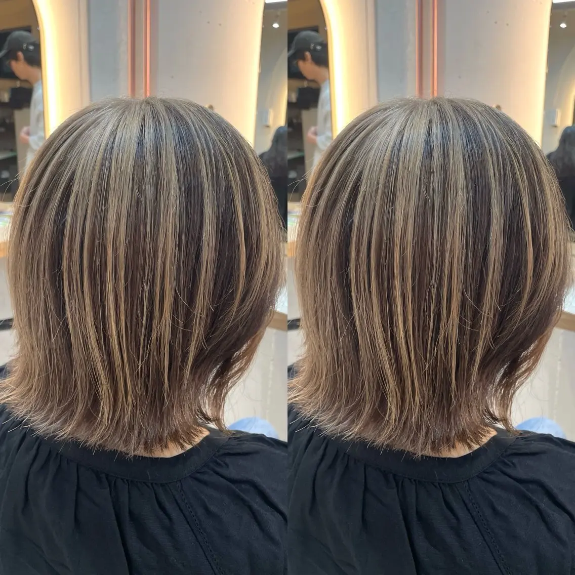 ショート カラー カット ヘアカラー トリートメント ブリーチ無しダブル カラー🦕まどかのヘアスタイル